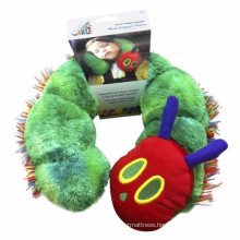 CHStoy 15-80CM Green Caterpillars Plush Kids Toys For Children Soft Plush u shape Pillow Boys Girls Birthday Gifts Toys